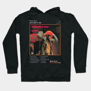 Marvin Gaye - Let's Get It On Tracklist Album Hoodie